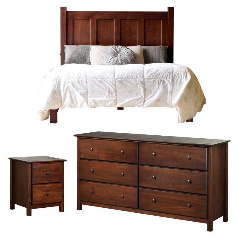 Shaker+Solid+Wood+Platform+3+Piece+Configurable+Bedroom+Set (1)4