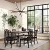 Round Outdoor Bistro Set TEAK BROWN (3)